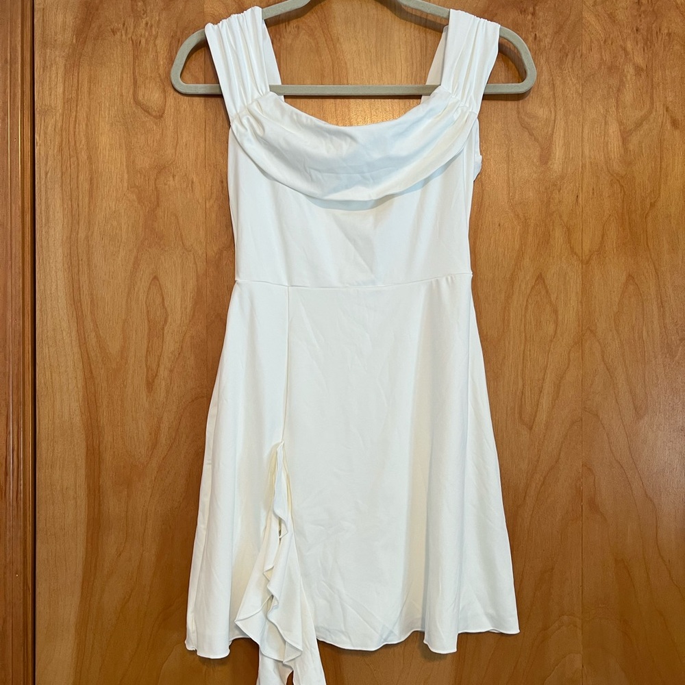 NWT white mini dress